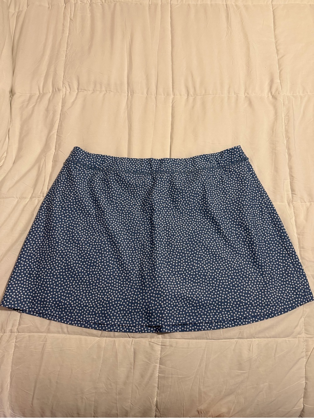 YPB Active Navy Blue Polka Dot Skirt